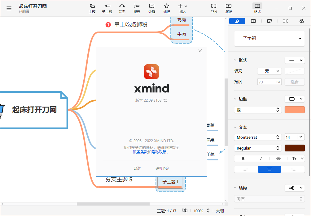 XMind 2022 v22.11.2556绿色版